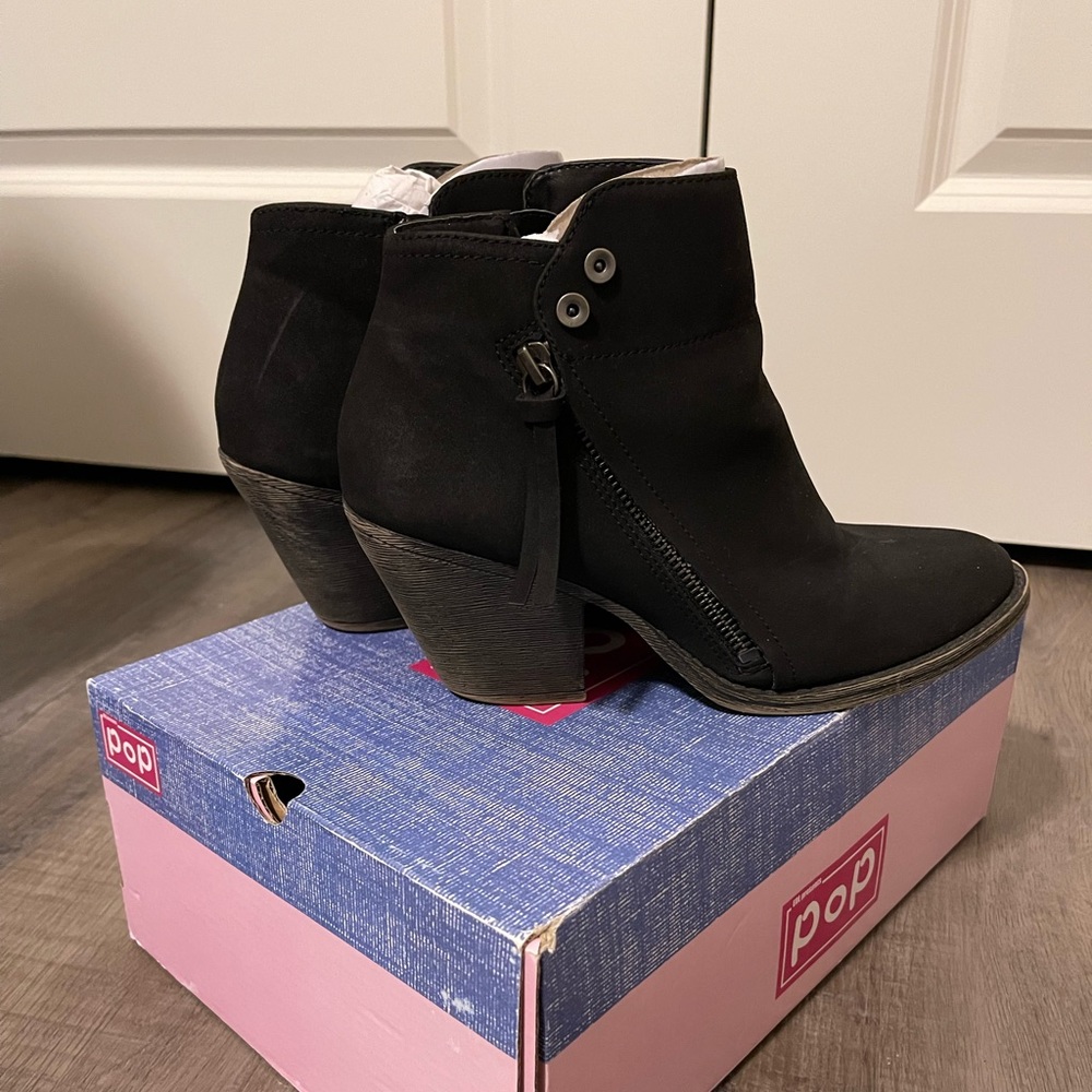 Black booties